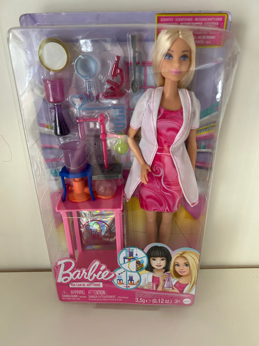 MATTEL® JCR70 Barbie Deluxe Karriere: Wissenschaftlerin, NEU & OVP