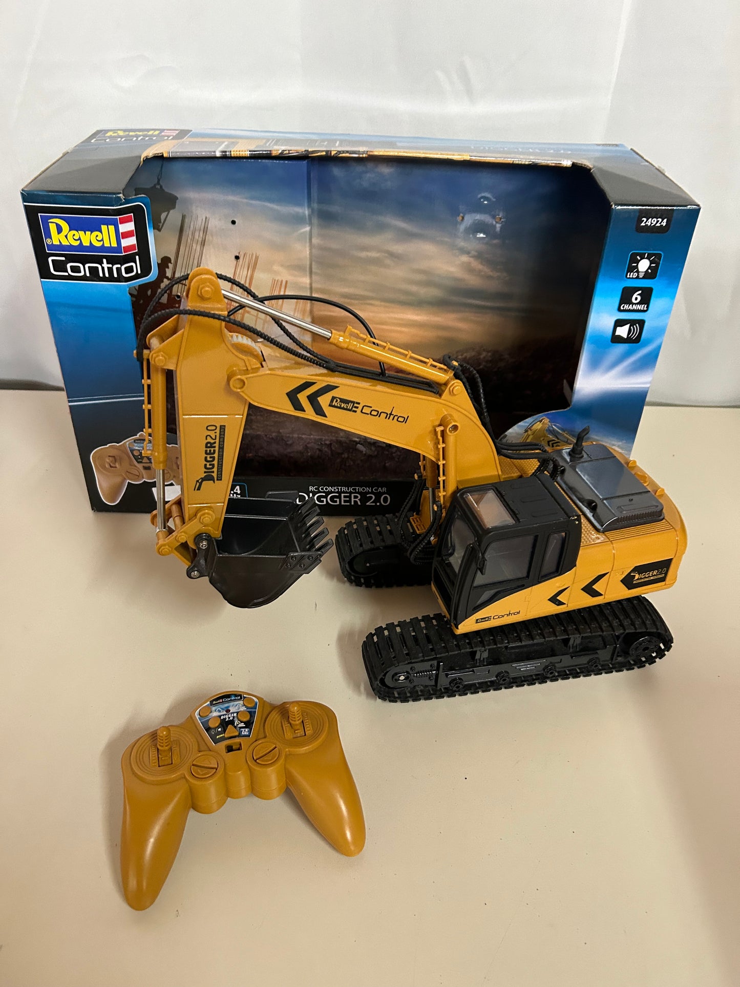 Revell Control Digger 2.0 Rc Bagger 1:16 RTR Baufahrzeug Metallschaufel