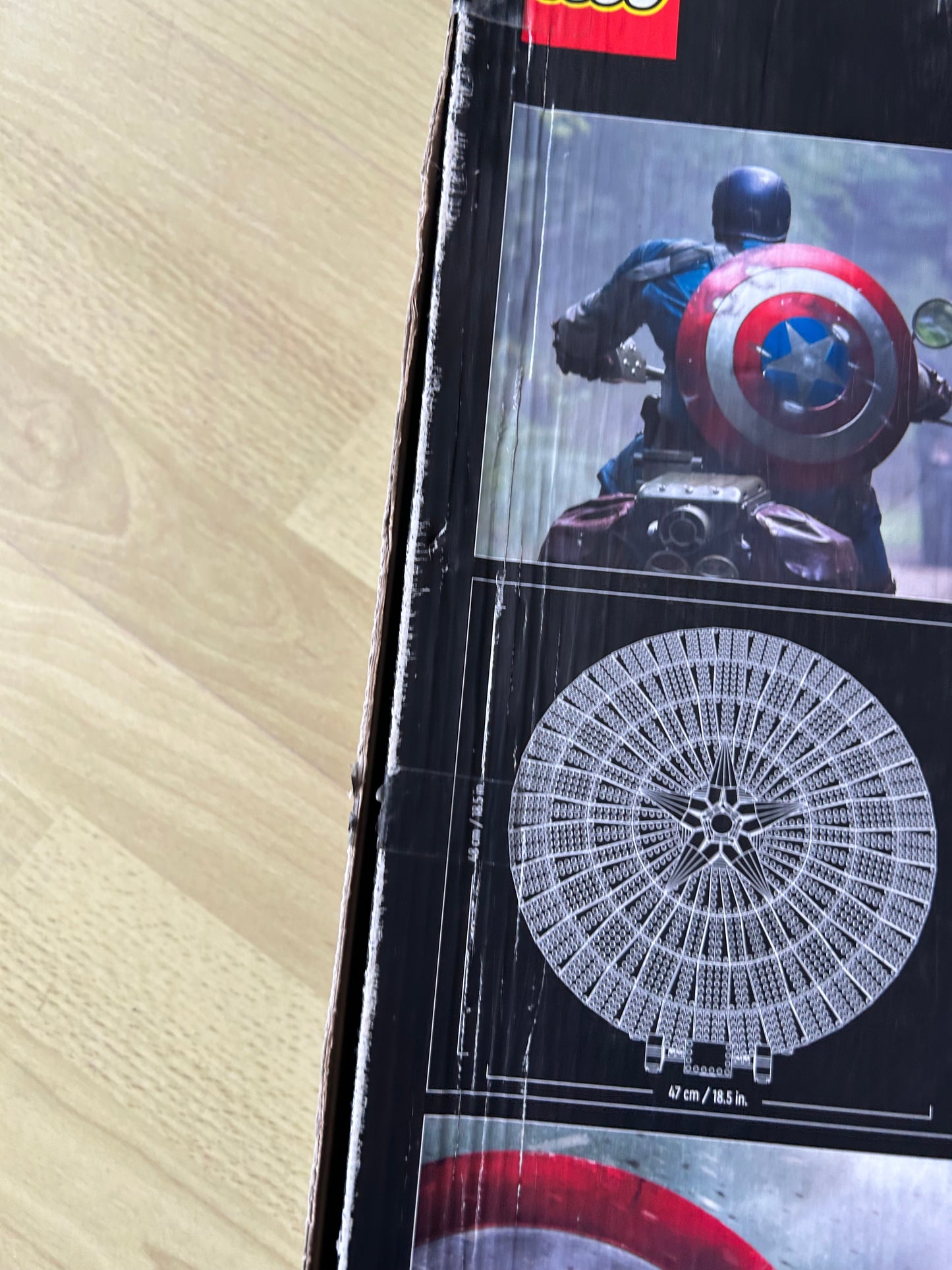 Lego Marvel Captain Americas Schild  76262