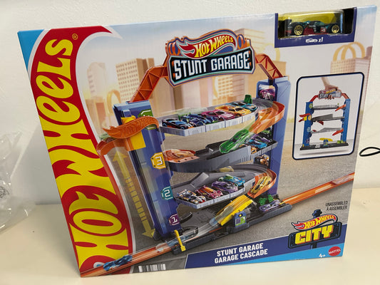 Hot Wheels City Stunt Garage Spielset (GNL70) Garage Parkhaus - NEU und OVP