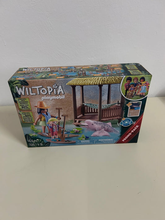 PLAYMOBIL Wiltopia 71143 – Paddeltour mit Flussdelfinen – Neu & OVP