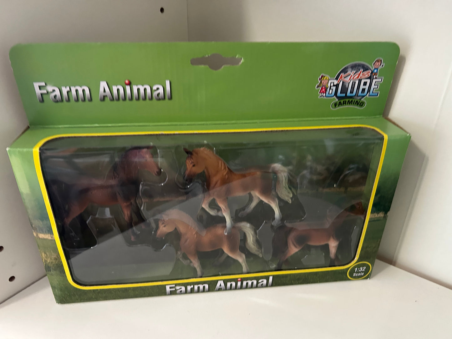 Kids Grobe Farm Tiere Pferde neu 4er set