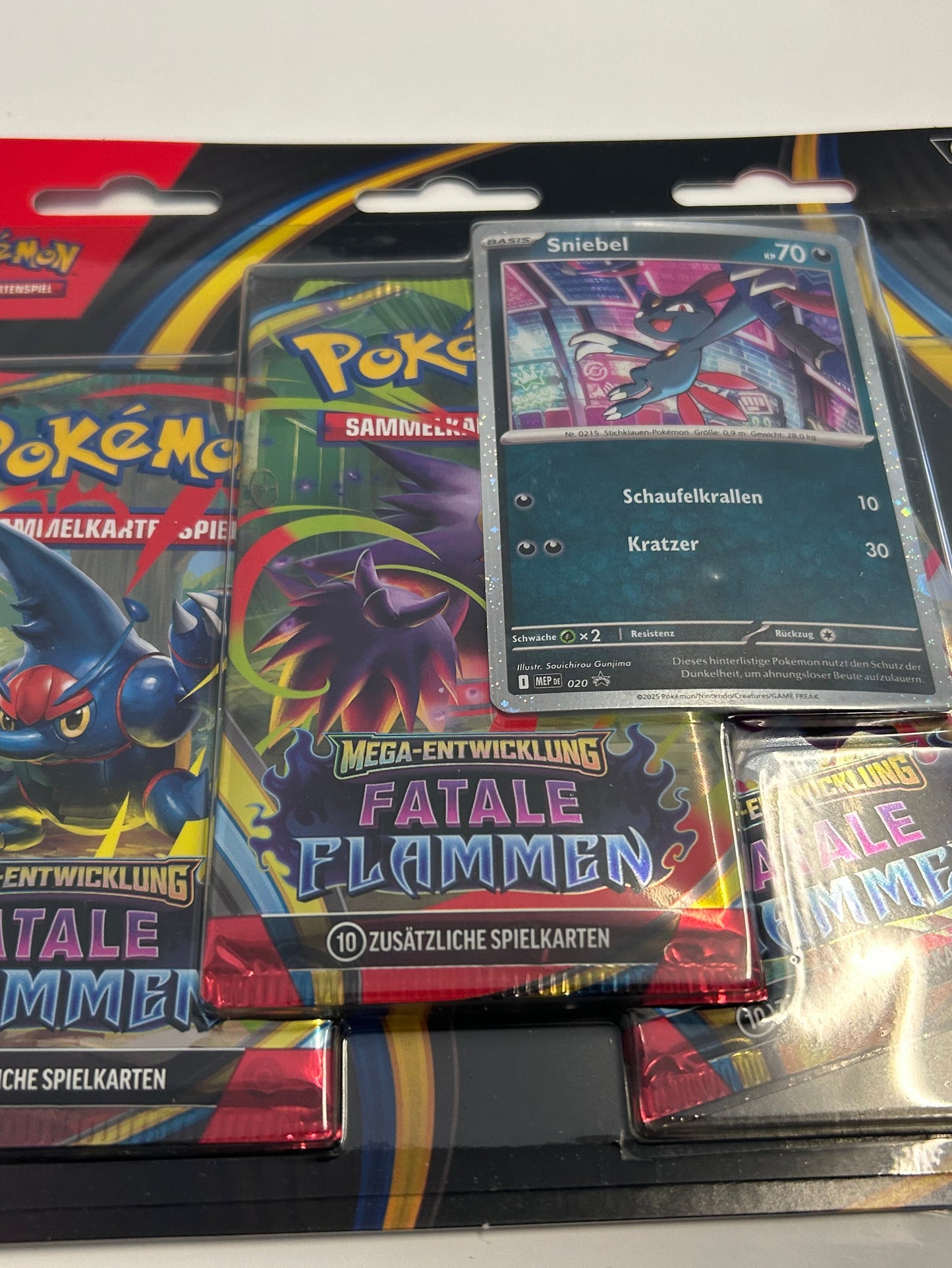 Pokémon Sammelkarten Set Mega Entwicklung Fatale Flammen