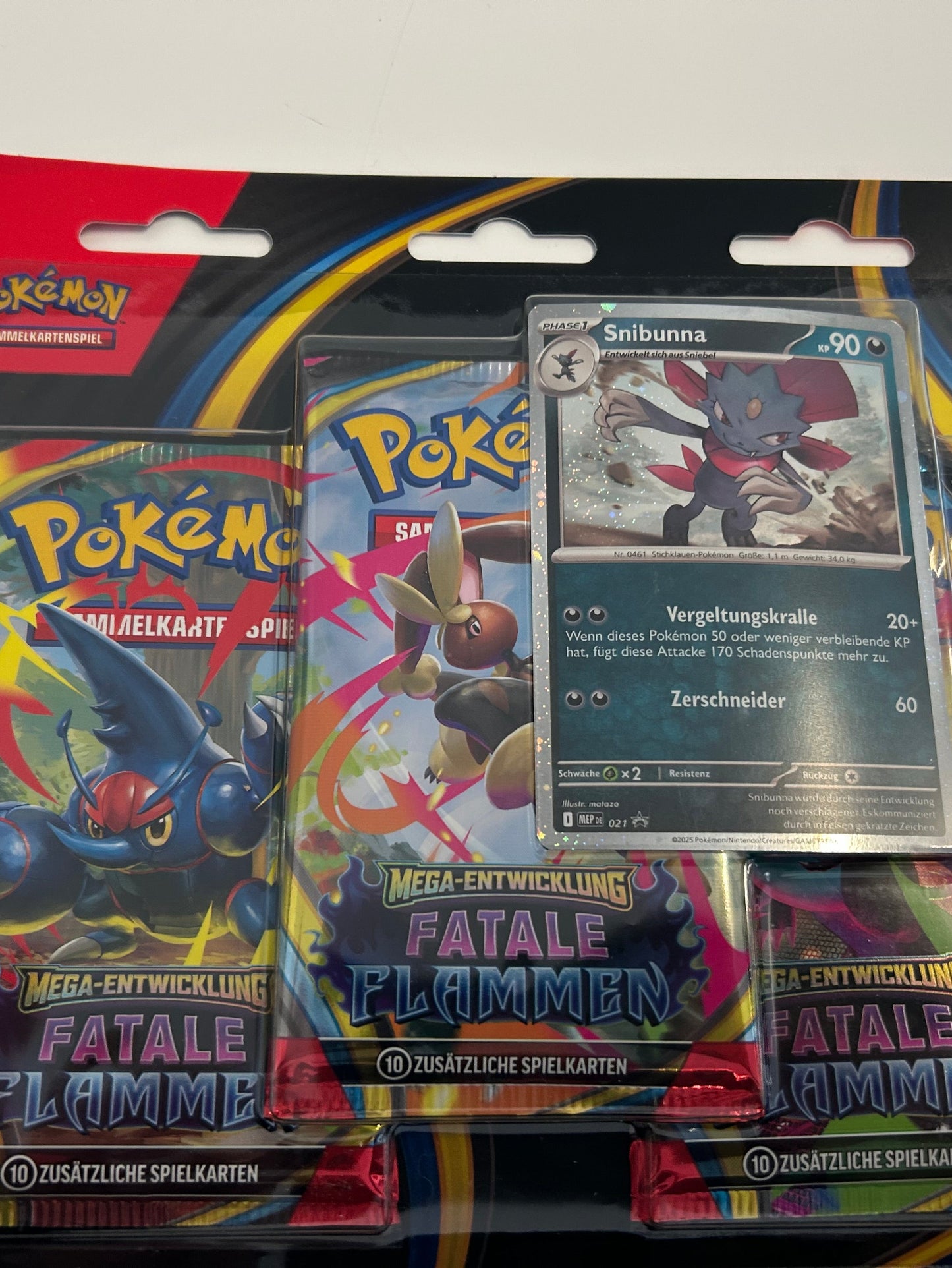 Pokémon Sammelkarten Set Mega Entwicklung Fatale Flammen