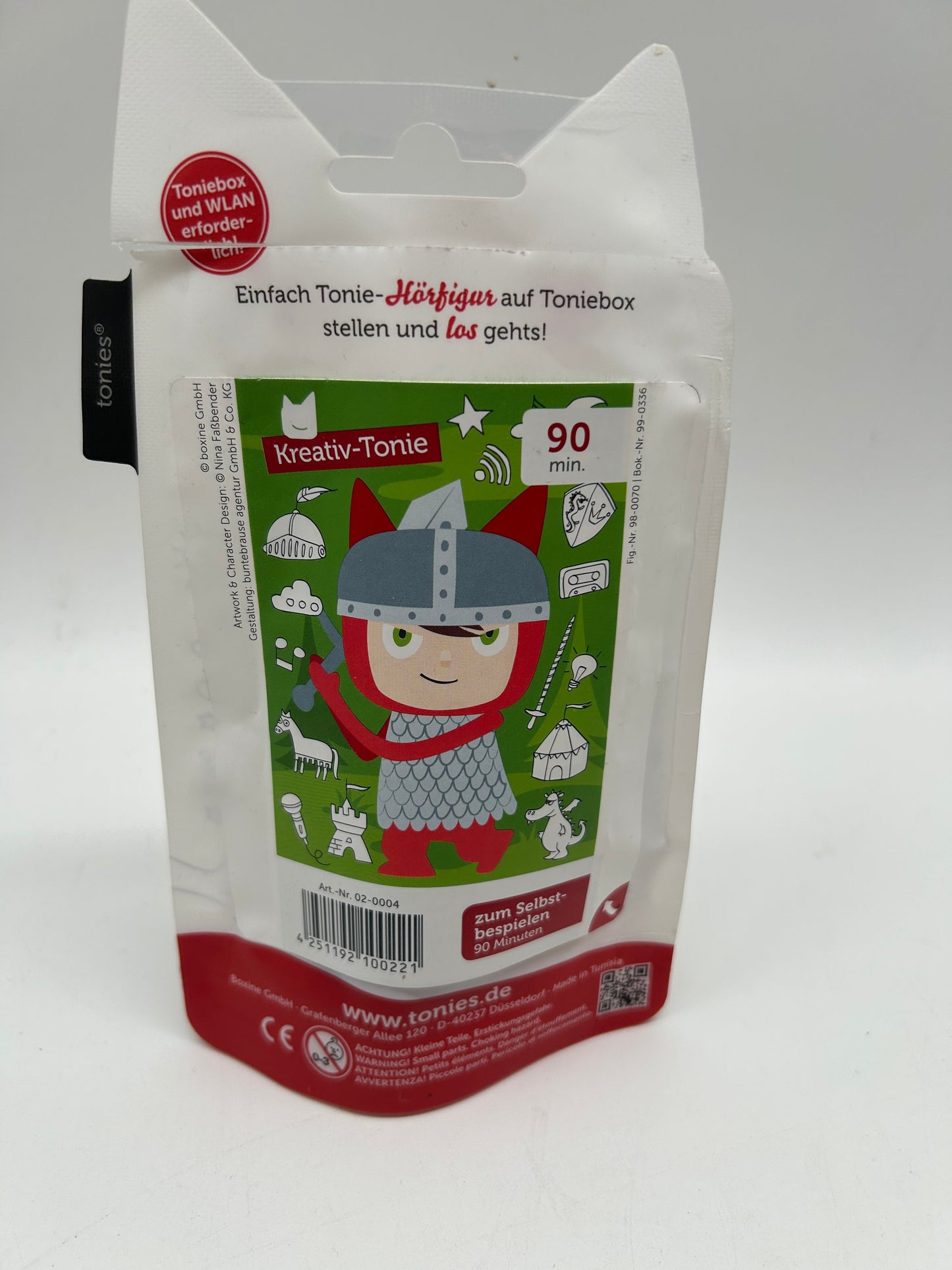 Tonies Figur | Kreativ-Tonie Ritter | Hörfigur Selbstbespielen Tonie | B ware