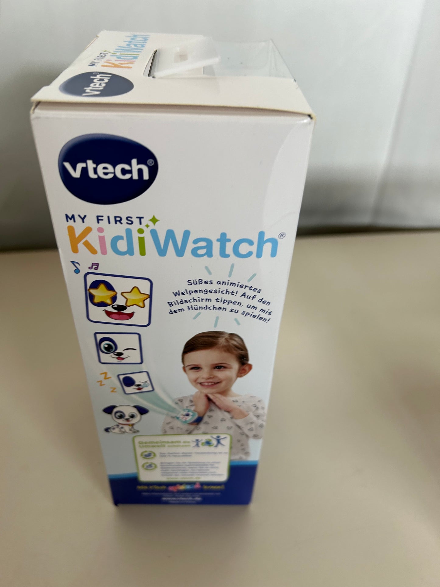 Vtech My First KidiWatch Blau Elektronische Kinder Uhr Smartwatch neuwertig top