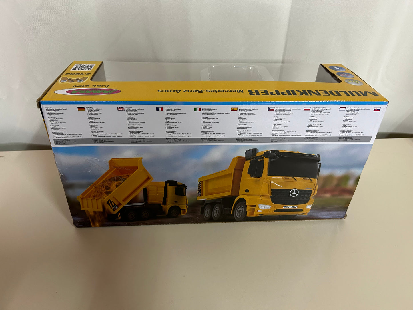 JAMARA Muldenkipper Mercedes-Benz Arocs 1:26 2,4GHz / 405108 BWARE