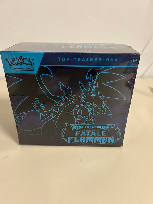Pokemon Top Trainer Box Mega Entwicklung Fatale Flamme