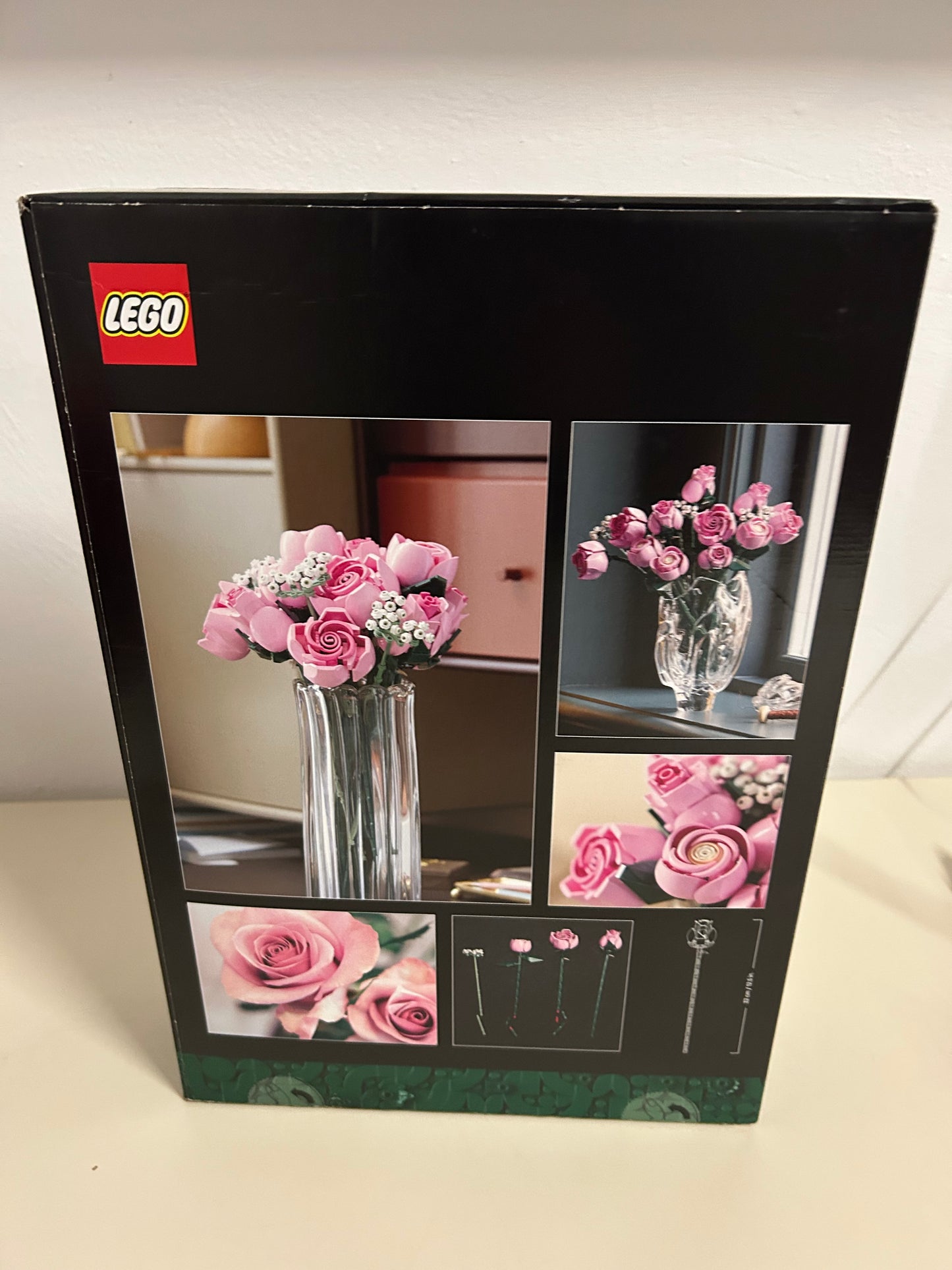 Lego Blumenstrauss Rosa 10374