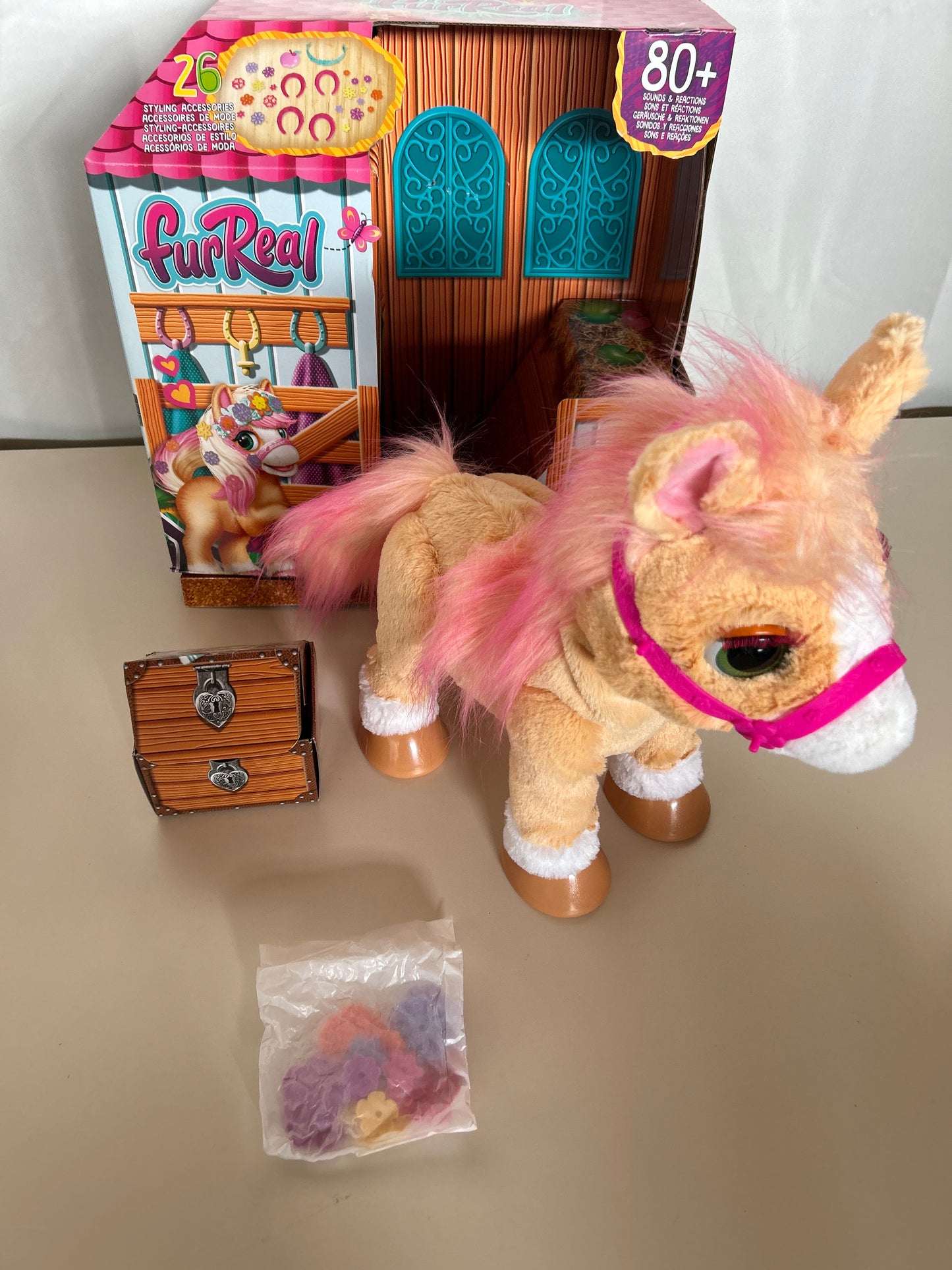 Hasbro furReal Cinnamon Mein Stylisches Pony Spielzeug