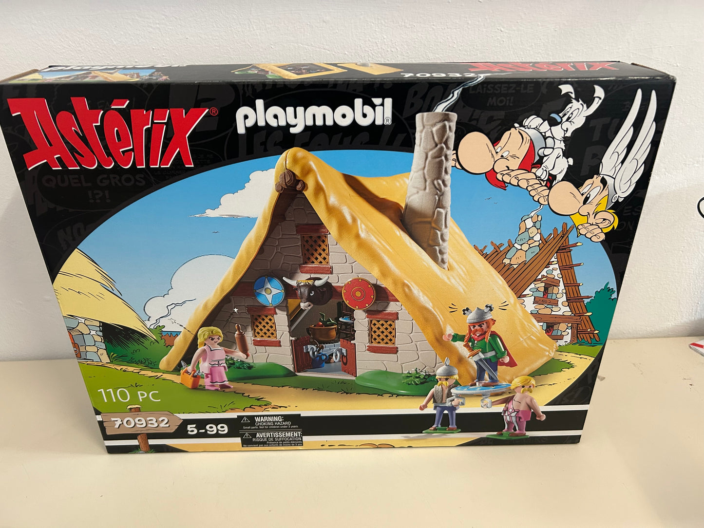 PLAYMOBIL Asterix 70932 Hütte des Majestix