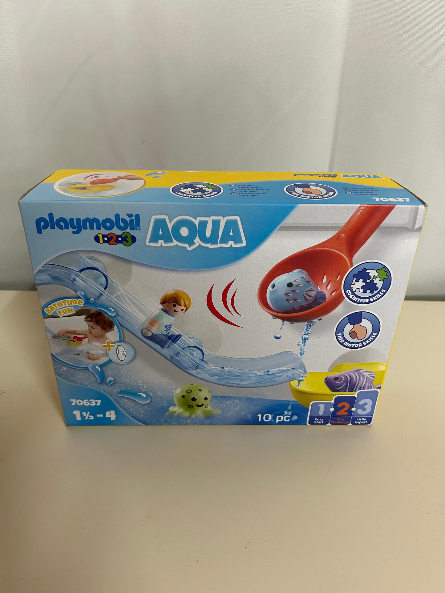 Playmobil Wasserrutsche mit Meerestieren 1.2.3 AQUA 70637