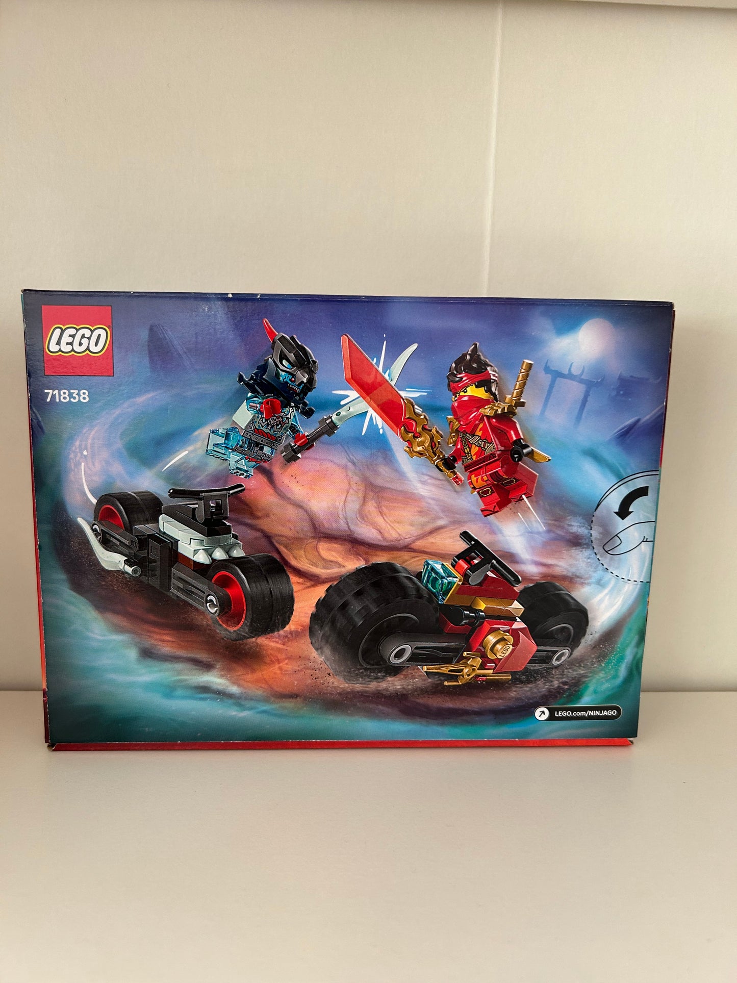 Lego Ninjago 71838 Kais Motorradrennen