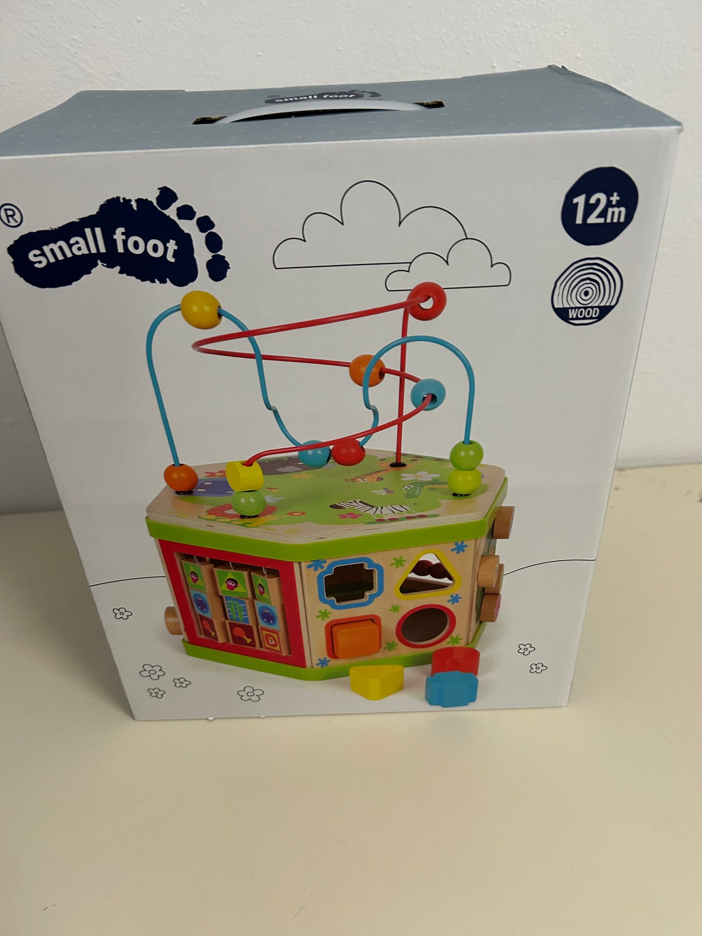 Small Foot - Motorikwürfel Tier-Safari