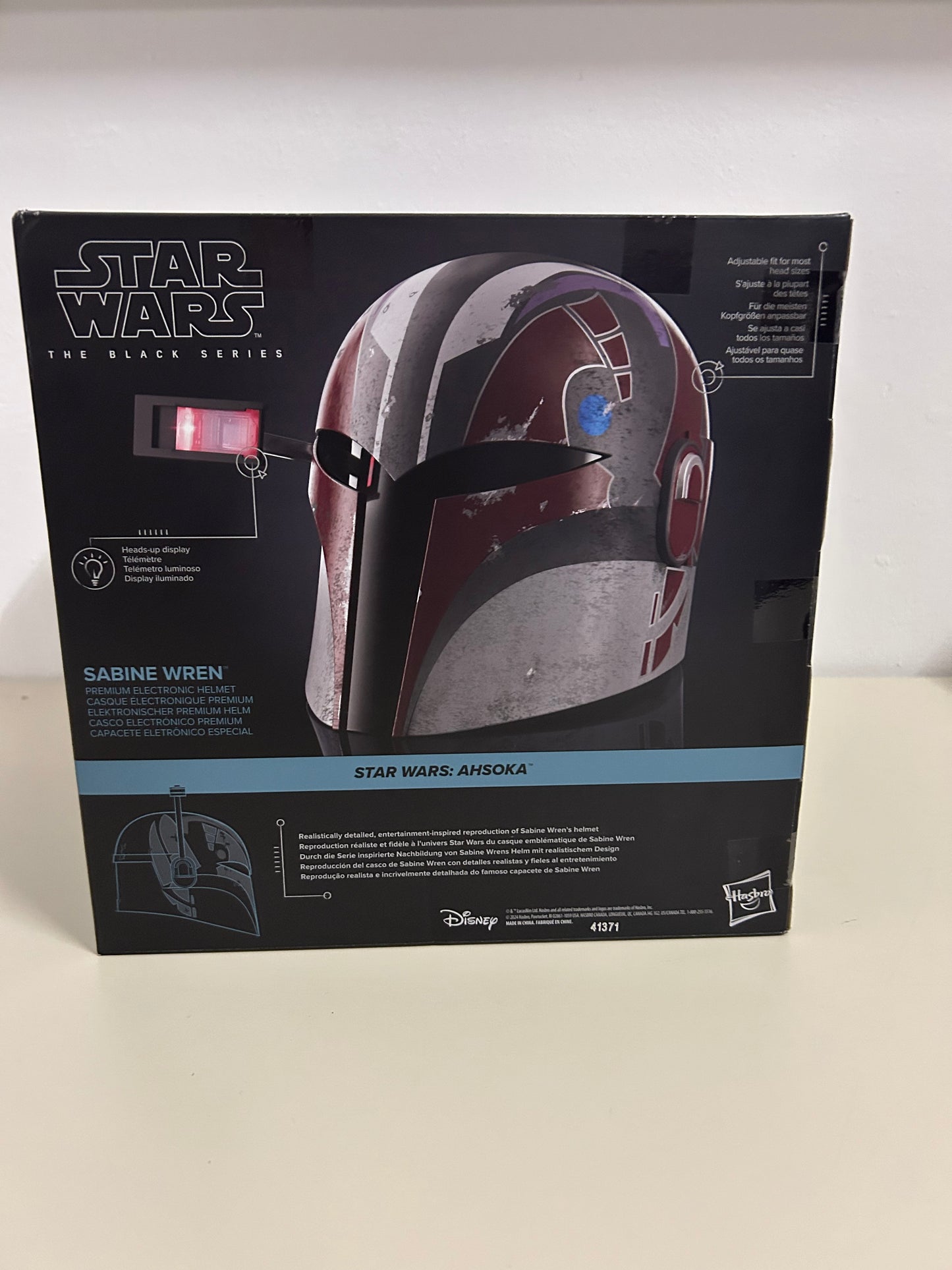 Star Wars The Black Series Sabine Wren Premium Electronic Helmet Adult Rolepl