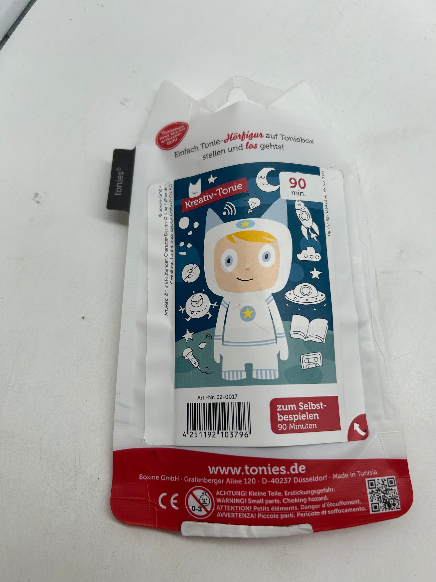 Tonies - Kreativ Tonie - Astronaut - zum selber bespielen 90 Min - Rarität