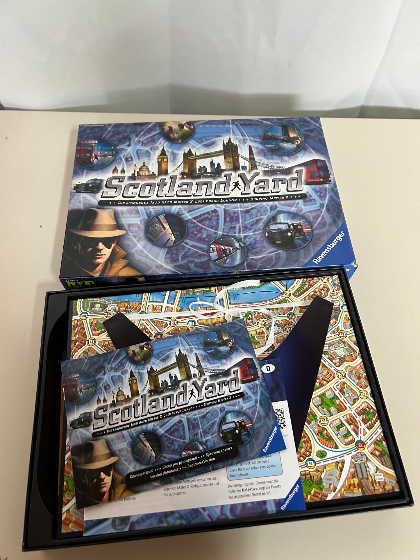 Ravensburger Spiel Scotland Yard Gesellschaftsspiel Brettspiel Jagd Mister X