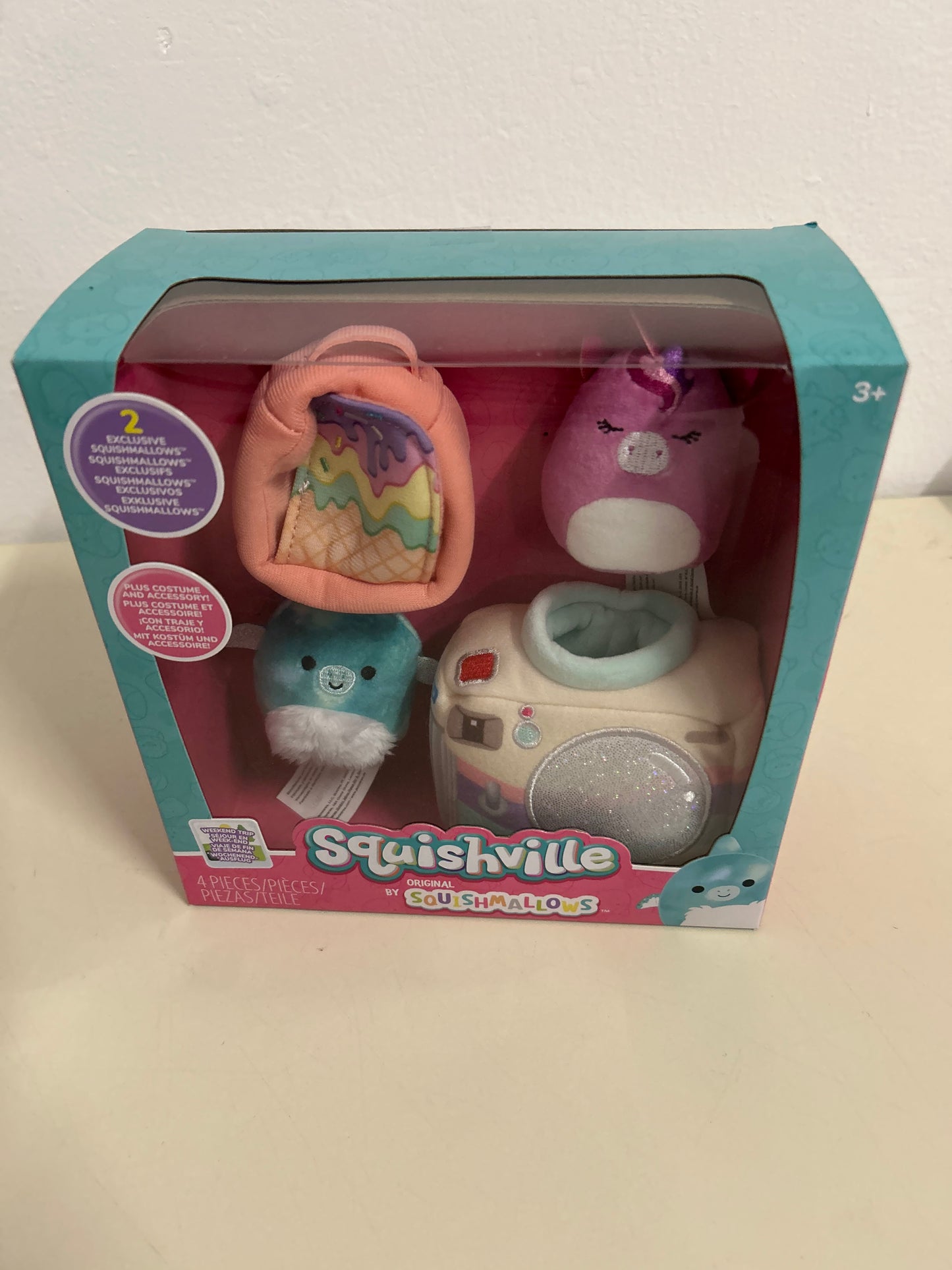 Mini Squishmallow set 2 - 4er set
