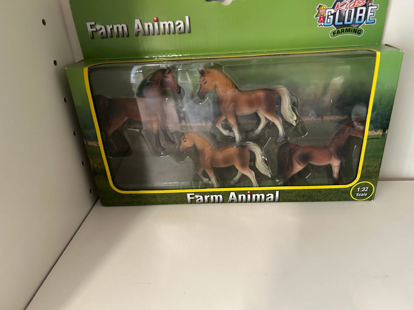 Kids Grobe Farm Tiere Pferde neu 4er set