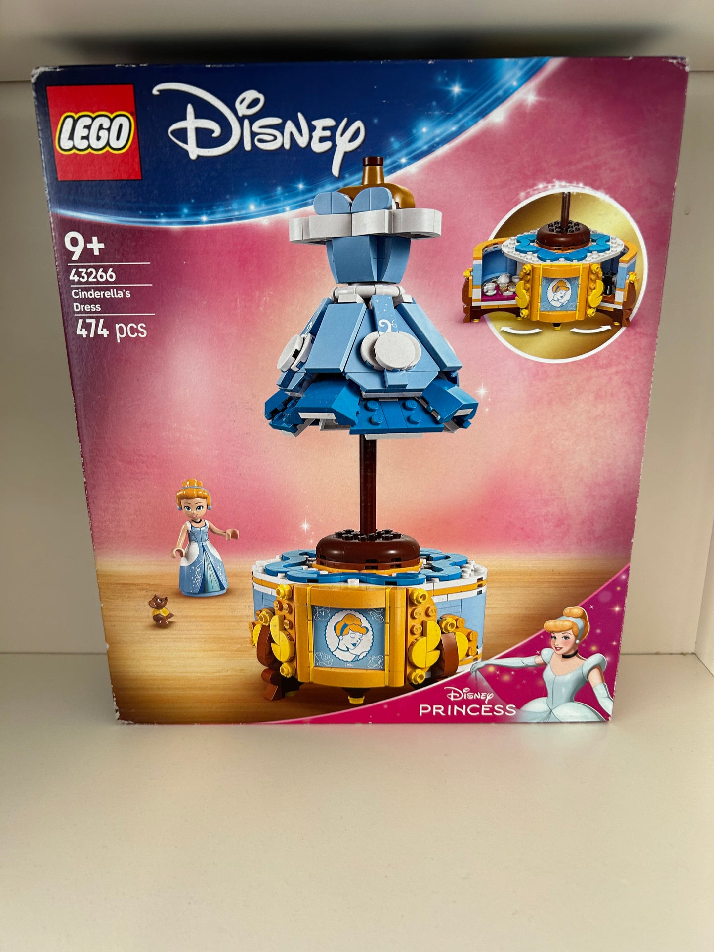 Lego 43266 Disney Cinderellas Kleid