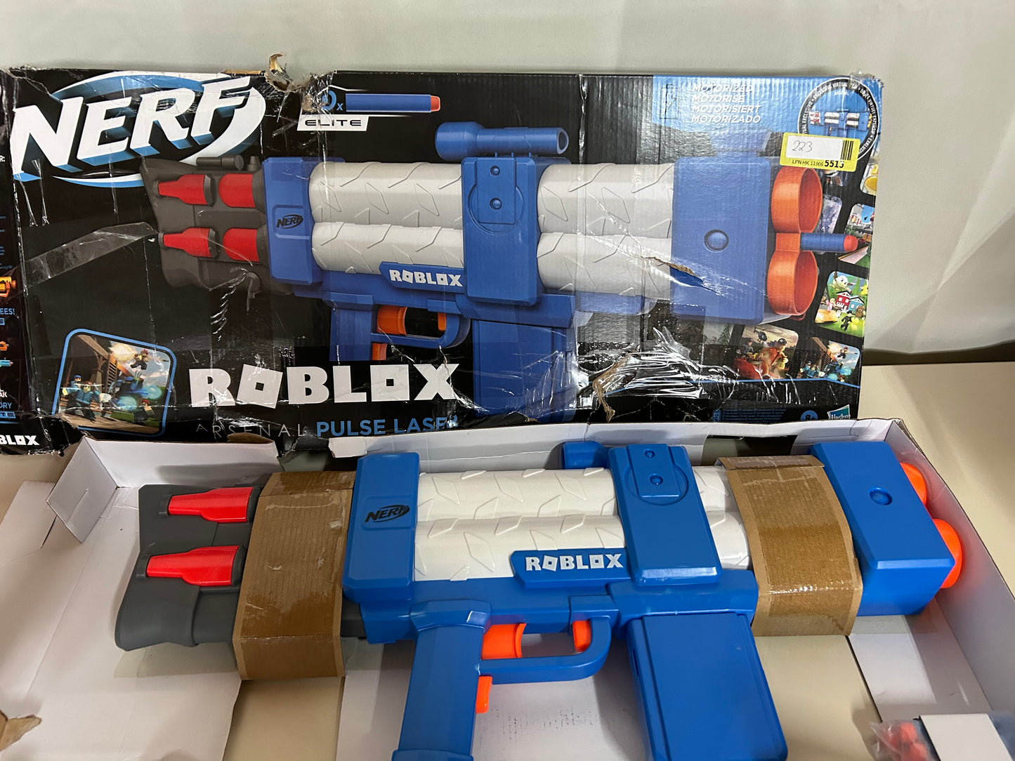 Dartblaster Roblox Arsenal: Pulse Laser Blaster - Inspiriert von dem Videospiel