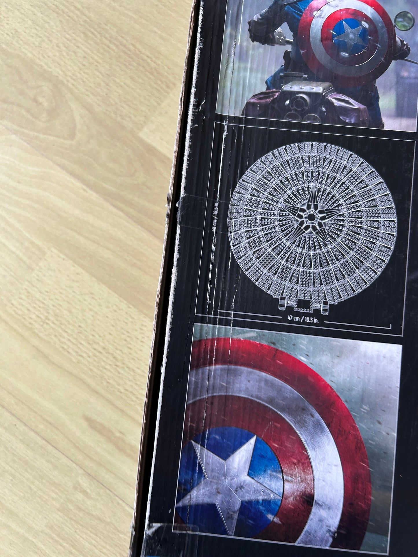 Lego Marvel Captain Americas Schild  76262