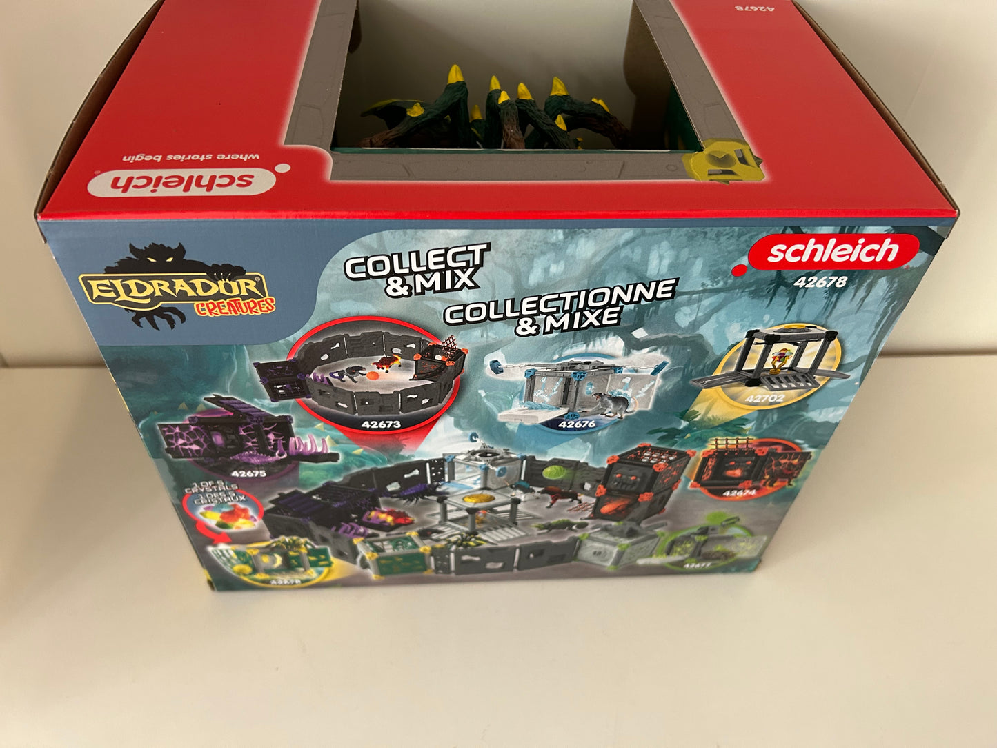 schleich® ELDRADOR CREATURES 42678 BattleCave Dschungeltarantel