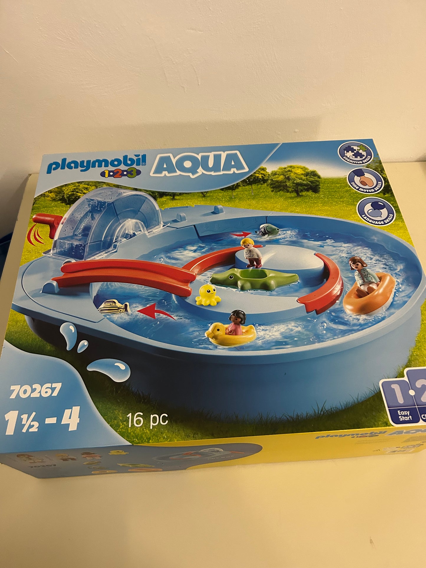 PLAYMOBIL® 70267 - 1•2•3 Aqua - Fröhliche Wasserbahn