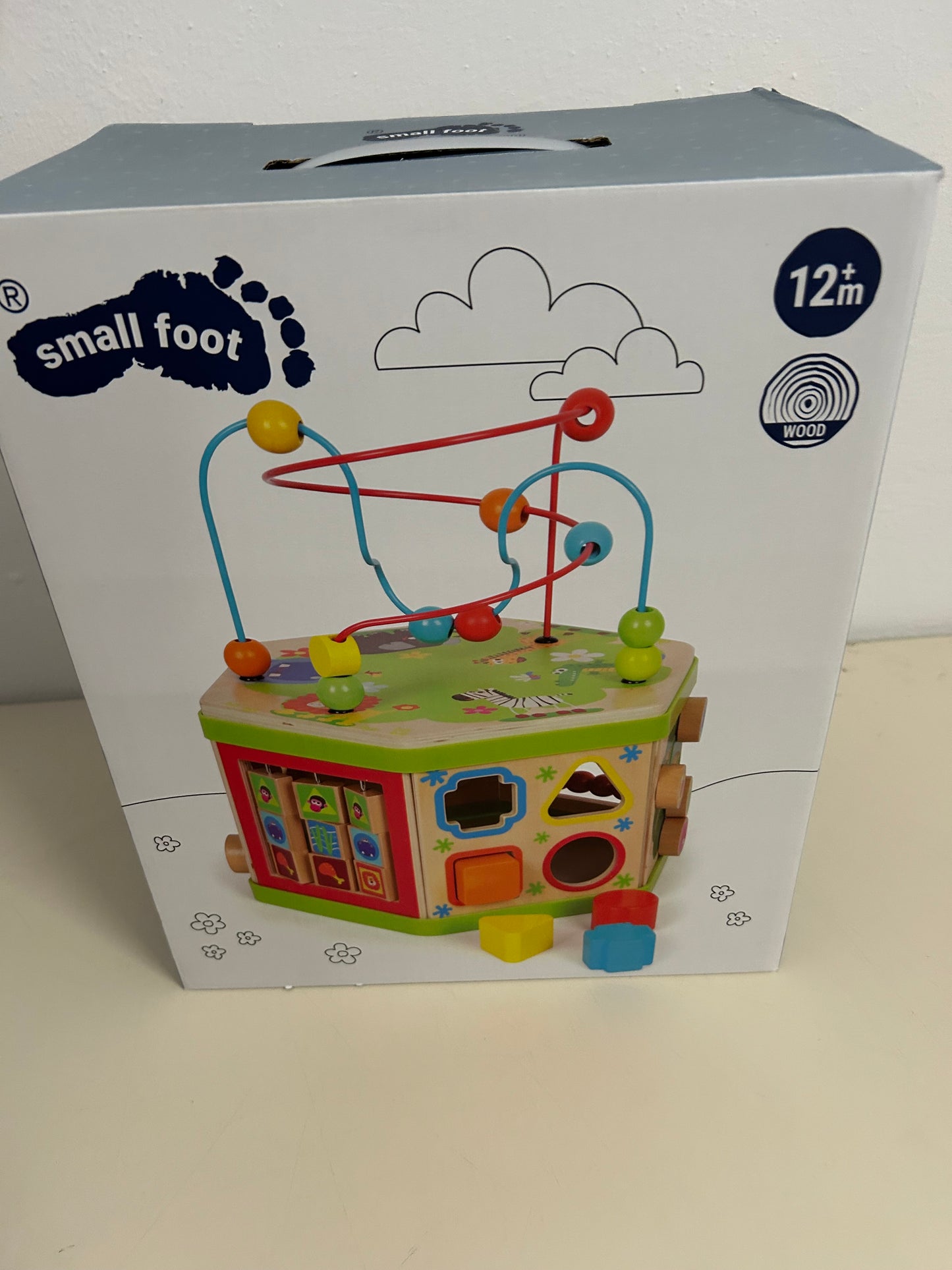 Small Foot - Motorikwürfel Tier-Safari