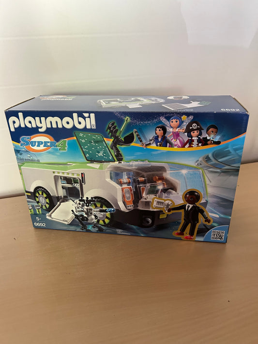 Playmobil 6692 Auto Techno Chamäleon Agent Gene Figur Zubehör Agenten NEU OVP