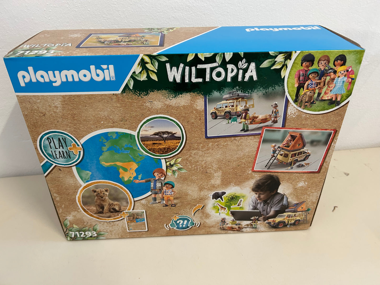 PLAYMOBIL 71293 Wiltopia Geländewagen Löwen Tierverarztung in der Savanna