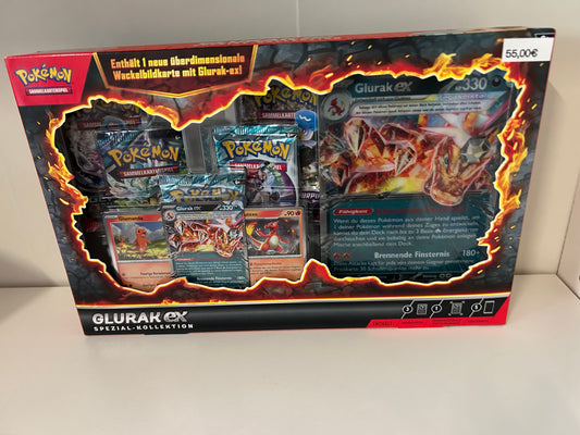 Pokémon Glurak EX Spezial-Kollektion TCG Booster Promo Box NEU & OVP