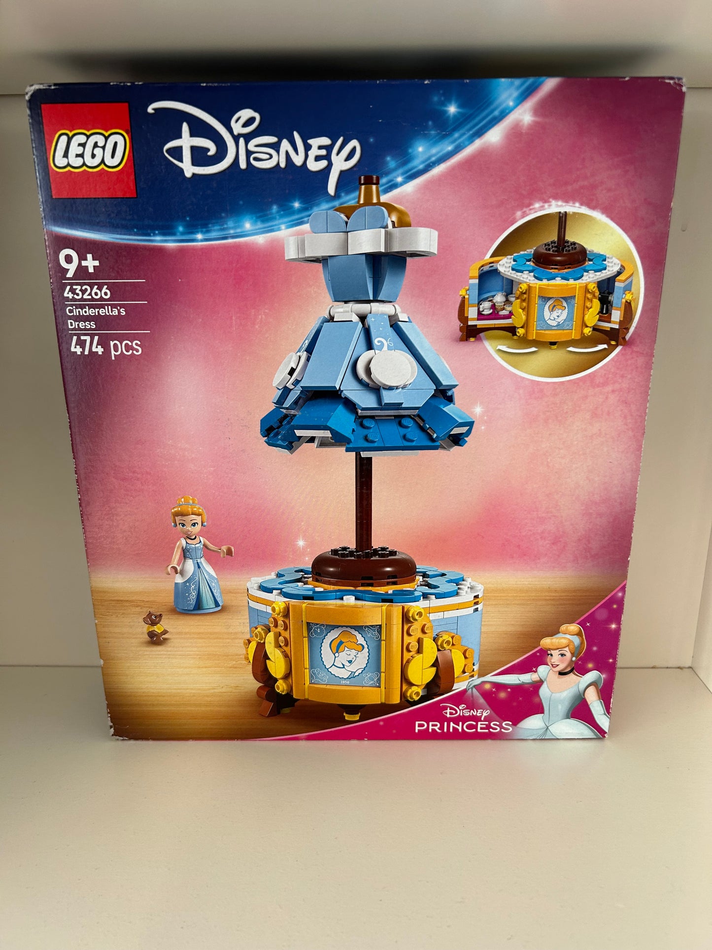 Lego 43266 Disney Cinderellas Kleid