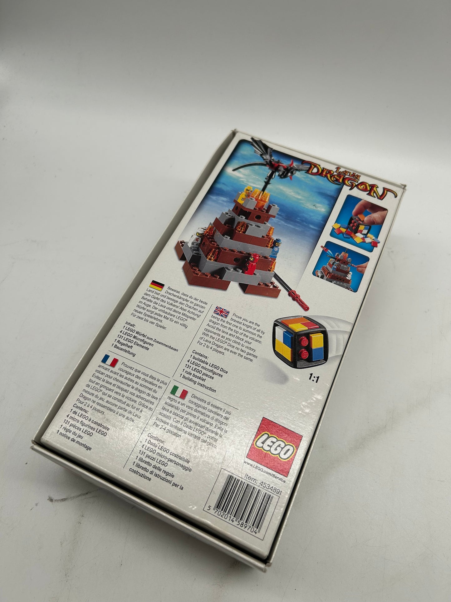 LEGO Games Lava Dragon 3838 Brettspiel