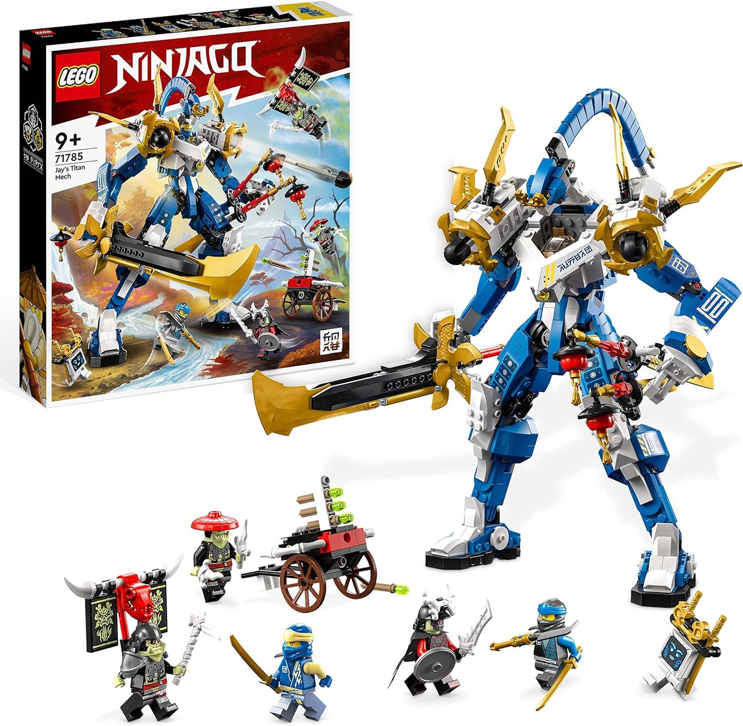 LEGO® Ninjago 71785 Jays Titan-Mech | mit 6 Minifiguren 794 Teile