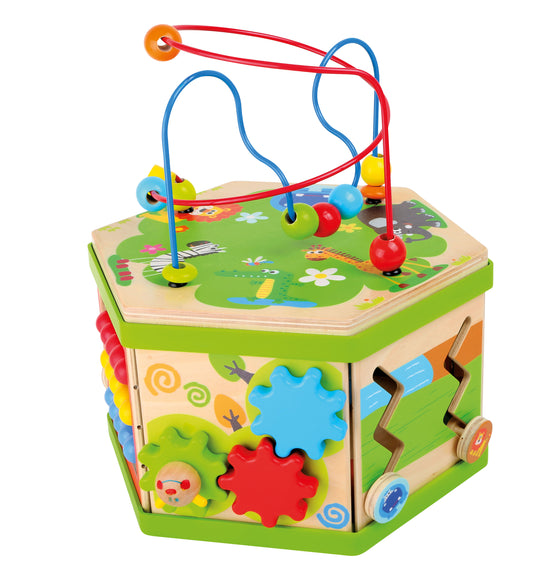 Small Foot - Motorikwürfel Tier-Safari