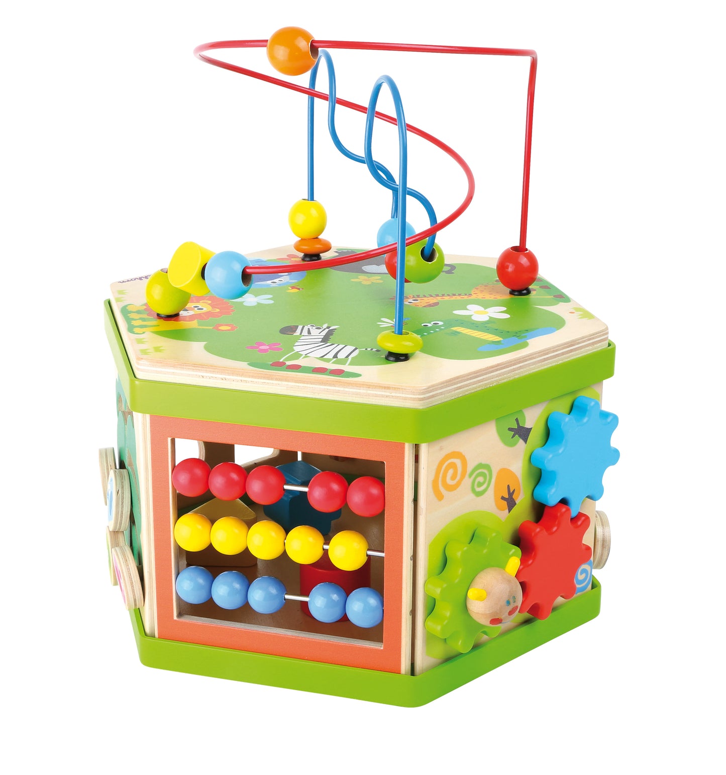 Small Foot - Motorikwürfel Tier-Safari