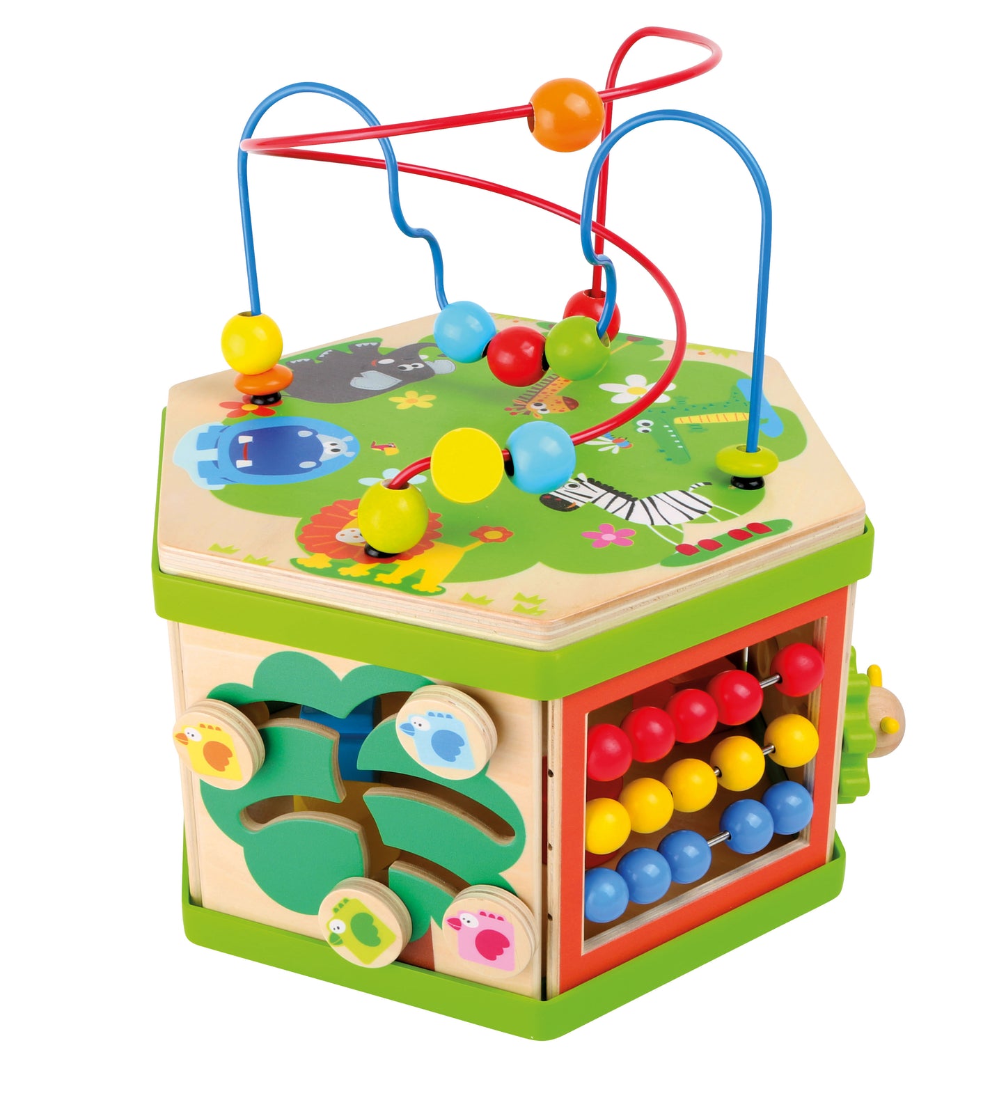 Small Foot - Motorikwürfel Tier-Safari