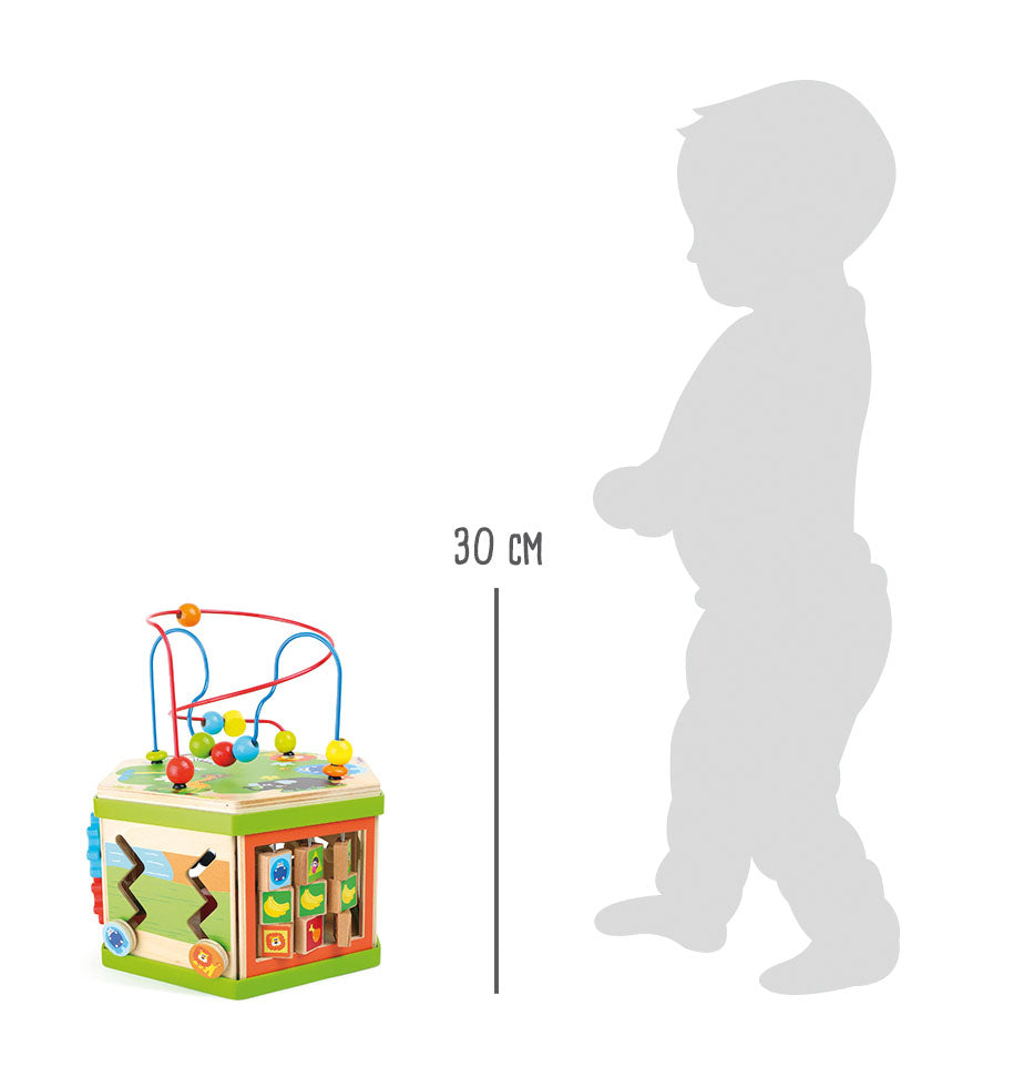 Small Foot - Motorikwürfel Tier-Safari