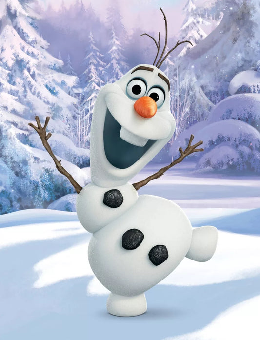 Disney Frozen Olaf Polar Fleece Decke