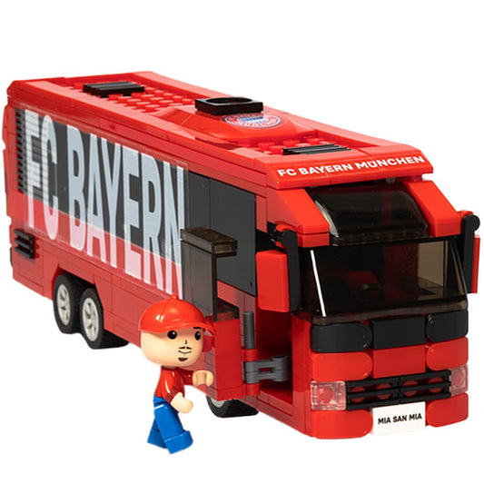 Fc Bayern  Klemmbausteine Mannschaftsbus
