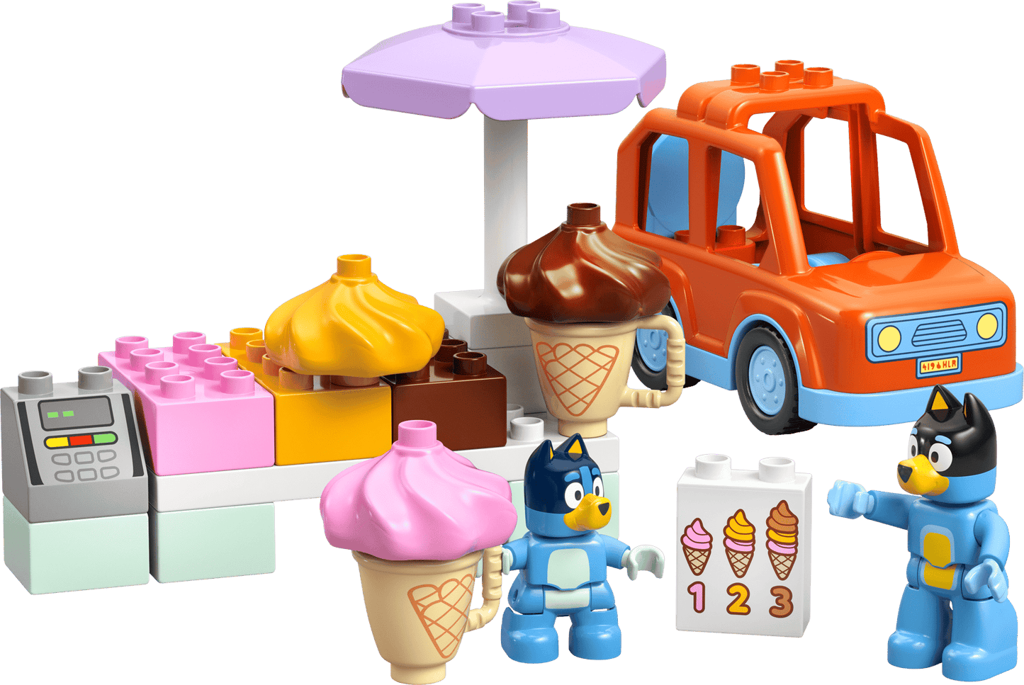 Lego Duplo  10458 Ausflug zur Eisdiele mit Bluey