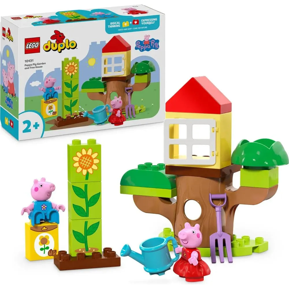 LEGO Duplo Peppa Wutz Peppas Garten mit Baumhaus 10431