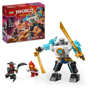 LEGO NINJAGO Zanes Action-Mech - Ninja Spielzeug mit 3 Minifiguren 71837
