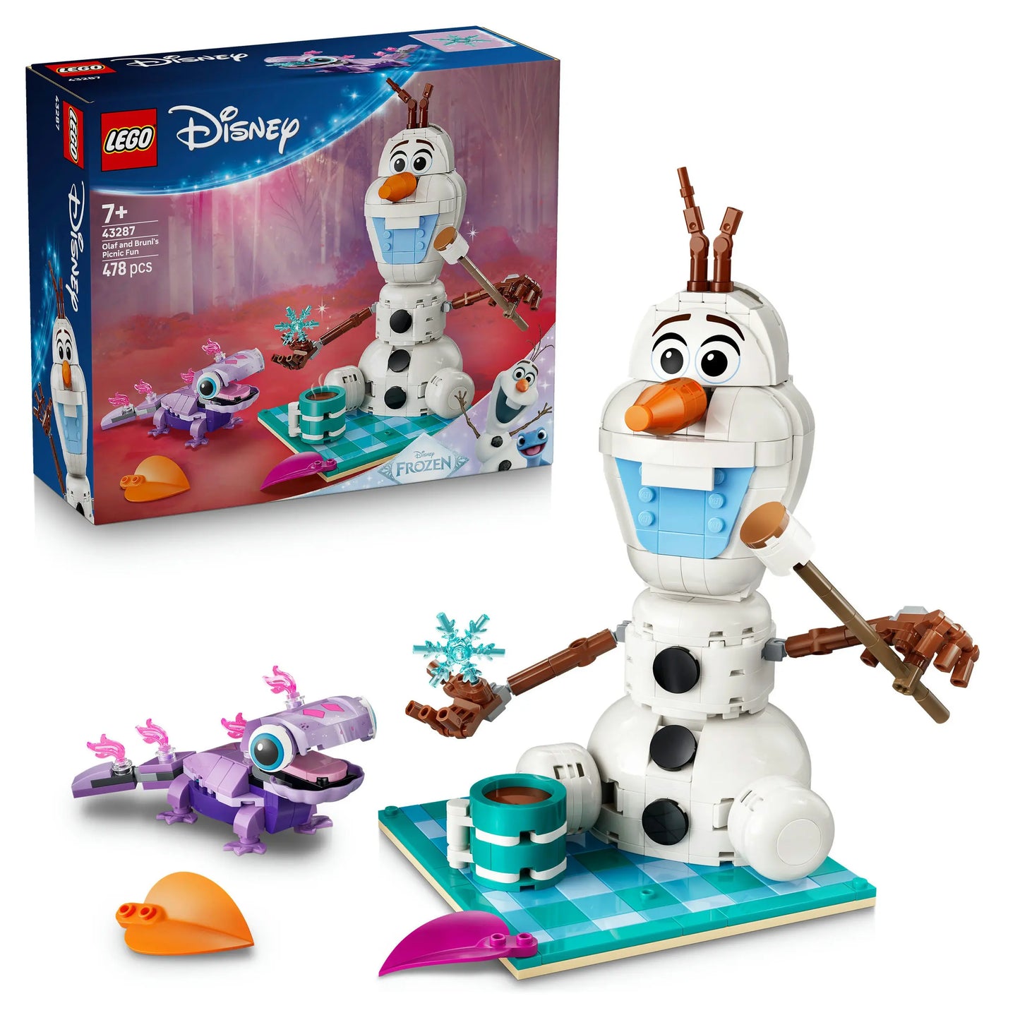 LEGO ǀ Disney Frozen 43287 Picknickspaß mit Olaf und Bruni