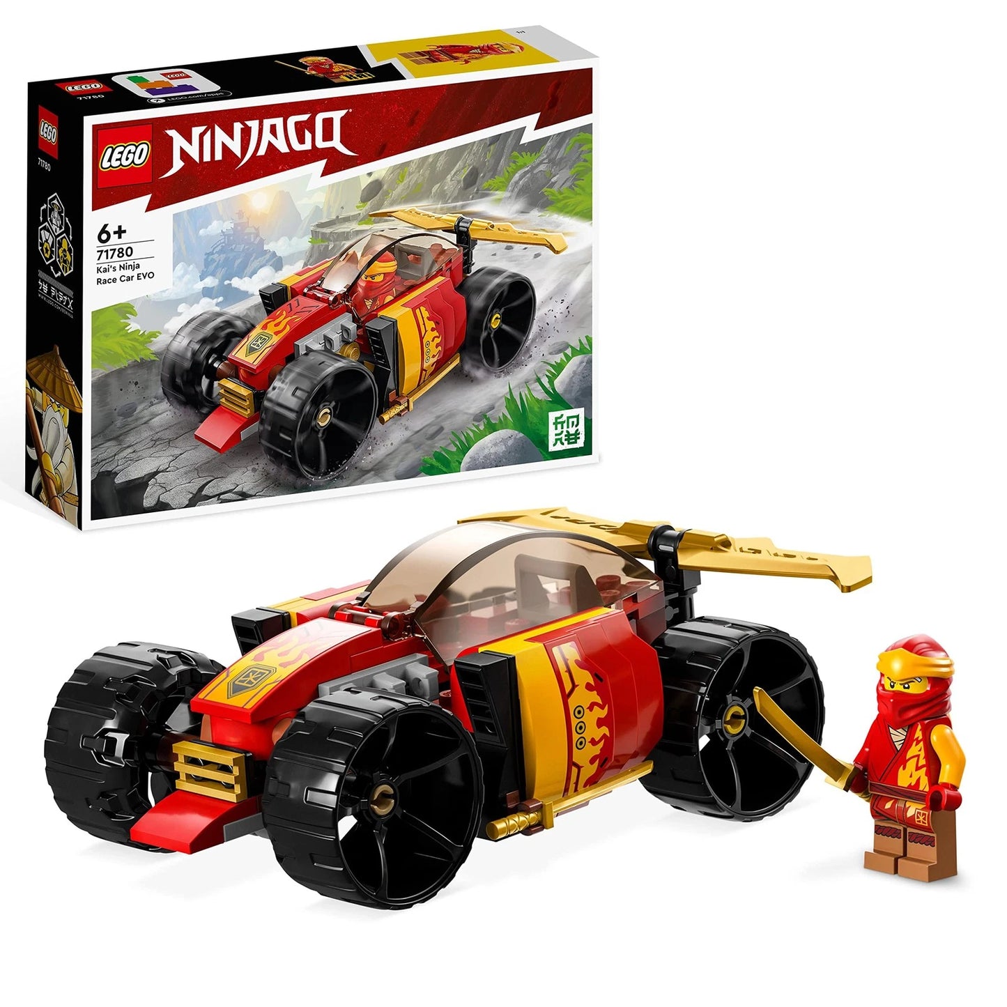 Lego Ninjago Kais Ninja Rennwagen 71780