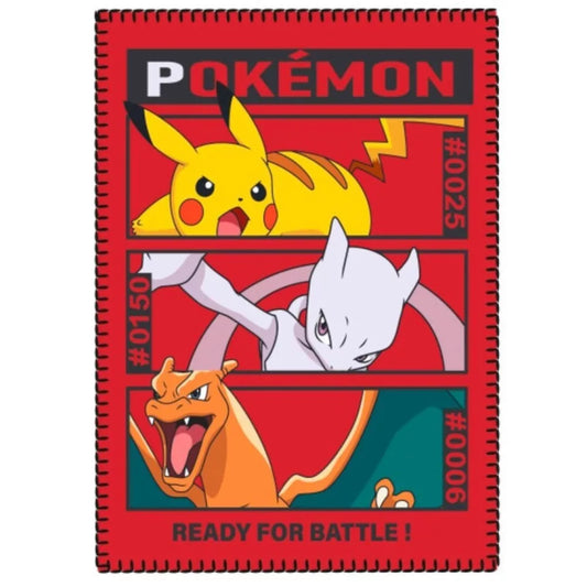 Pokémon Battle Polar-Decke 100x140 cm