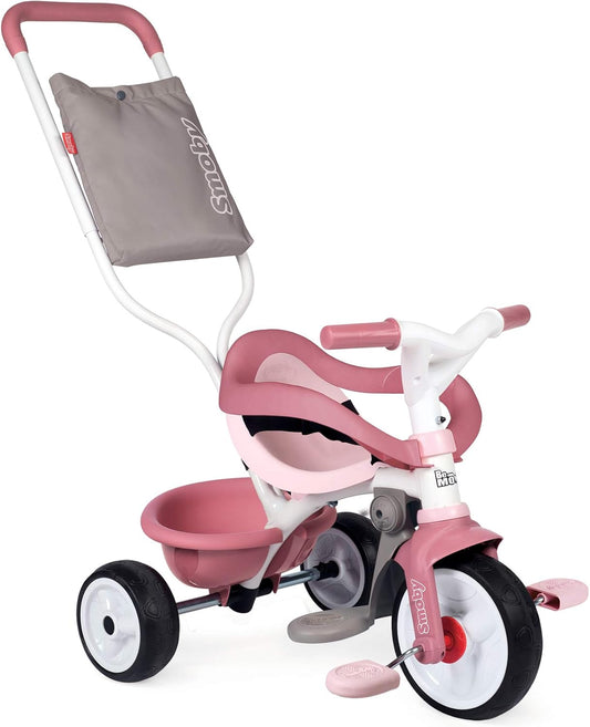 Dreirad Be Move Comfort Girl mit Schiebestange (Rose)