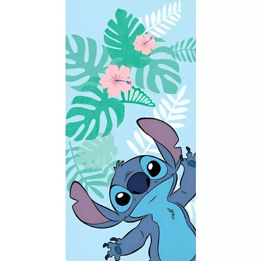 Disney Lilo und Stitch Badehandtuch, Strandtuch 70x140cm